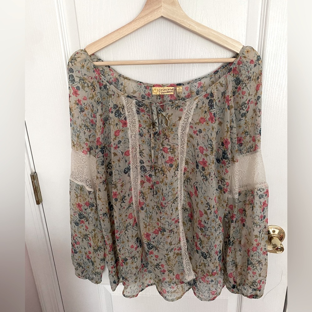 Floral princess top